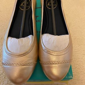 Jack Rogers Bree Flats Platinum